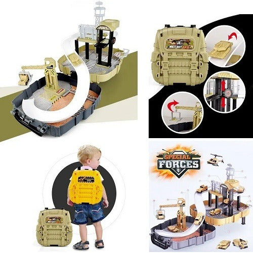Deluxe Military War Battleground Toy Set for Children 3-7 Years 5