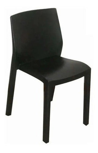 Mascardi Set of 2 Paris Chairs in Black 1