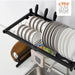 Levys Bazar Dish Drying Rack Organizer for Kitchen Sink 6