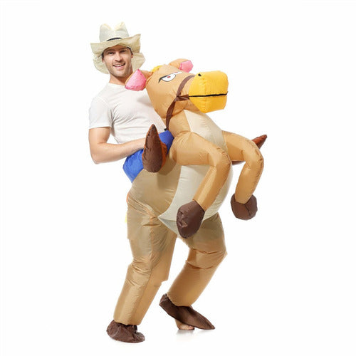 Eonpow Inflatable Horse Costume for Halloween 0