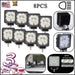 27W Offroad Work Light - 8pcs Set for Cars, SUVs, and Trucks 1