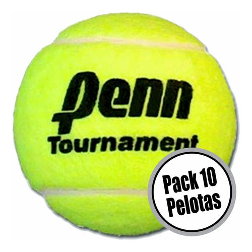 Pelotas Penn Tournament Tenis Padel Pack X 10 | Favio Sport 1