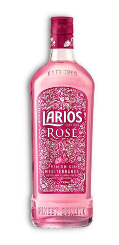 Larios Rosé Mediterranean Gin Box X6u 700ml Premium 1