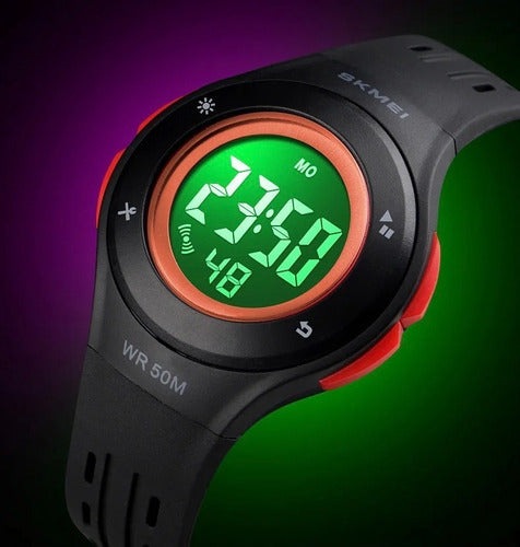 Skmei Digital Waterproof Sports Watch for Kids with Light - Model 1455 7