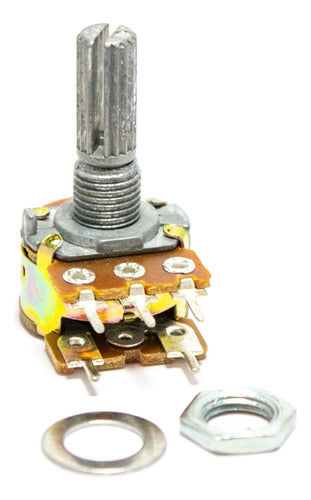 TWN 5 Logarithmic Potentiometers with Switch (16mm) 25K A25K 0