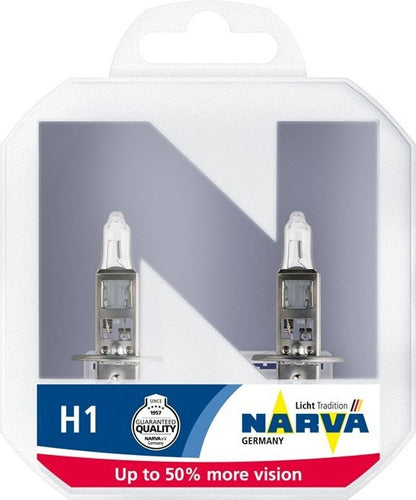 Narva Halogen Lamp Set of 2 12V 55W H1 P14.5s 0