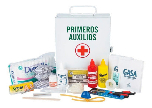 Botiquin Auxilio Botiquín Primeros Auxilios Chapa 35 Items Modelo Cb Oficinas 4