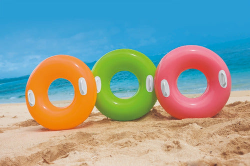 Intex Inflatable Circular Ring for Pool with Handles 76 cm Pink 2