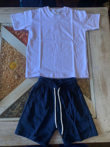 Generic Set 2 Prendas Escolares, Remera + Short 1