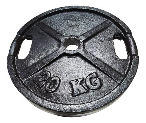 20 KG Weight Plates with Handles 0