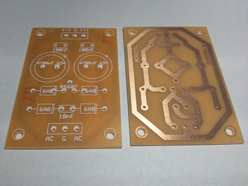 Printed Circuit Board Symmetrical Power Supply 6A 0