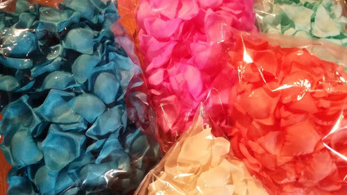 Silviamisflores 500 Fabric Rose Petals - Customized in Any Color 1