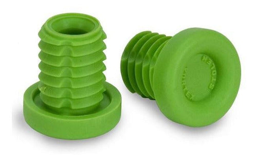 Stolen Vortex Bicycle Grip Plugs, Rubber 3