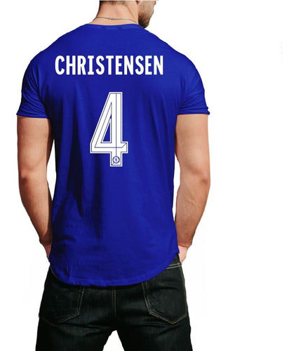 Chelsea Fan Cotton Shirts 9 Lukaku, 7 Kanté, 10 Pulisic Et 4