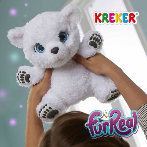 Hasbro Kreker My Sneezing, Purring, Eye-Moving Polar Bear 3