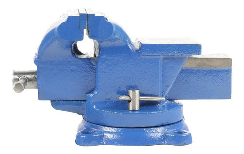 KLD 4-Inch Rotary Base Bench Vise 3