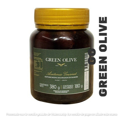 Aceitunas Negras Descarozadas Nº0 Green Olive X 1/4k. 1