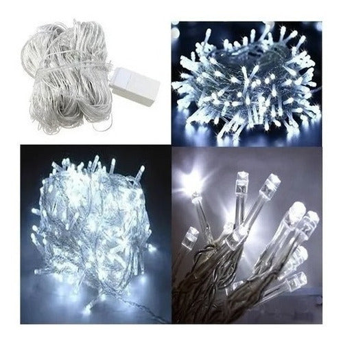 Planeta Azul Led Christmas Garland Light X 100 Bright White LEDs 1