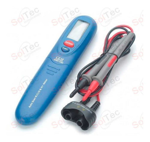 CEM Multimetro Tester Para Componentes Smd Cem Smd-100 4