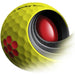 TaylorMade TP5x Yellow Golf Balls 1