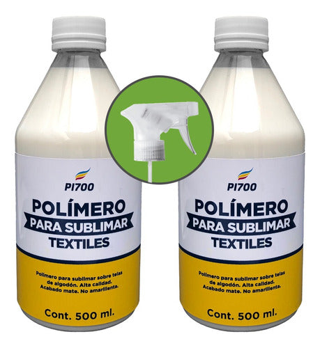 Pura Imagen Digital Polímero Líquido Textil Para Sublimar Algodón X1lt + Gatillo 0