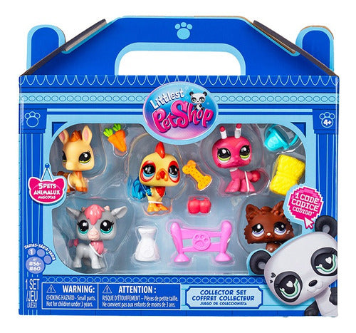 Caffaro New Littlest Pet Shop Set De 5 Mini Mascotas 00510 0