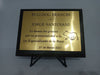 Placa: Premio/reconocimiento/profesion Similmetal 17x12 Cm. 3