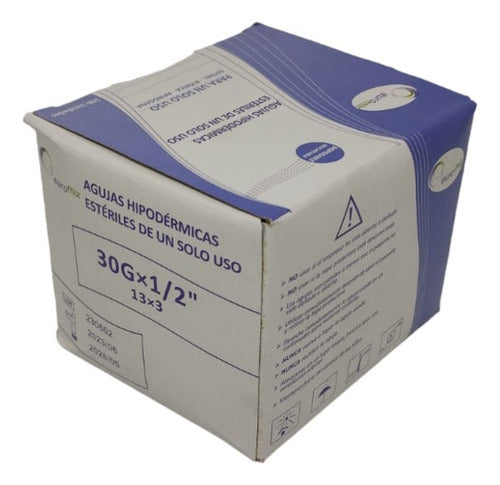 Euromix Aguja 30g X 1/2 Mesoterapia X100 Unidades 0