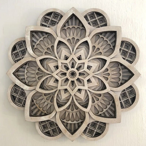 Genérica Mandala 3D MDF Art 1