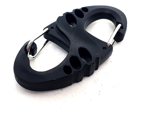 Bomberomanía Tactical Mini Equipment Carabiner Black 1