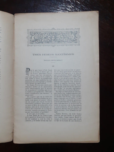 Revista Santa Teresa De Jesús La Basílica Teresiana 1899 1