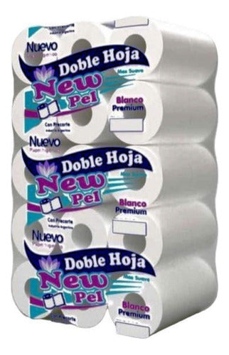 New Pel Double Sheet Toilet Paper 30 Rolls X 20mts, Each 0