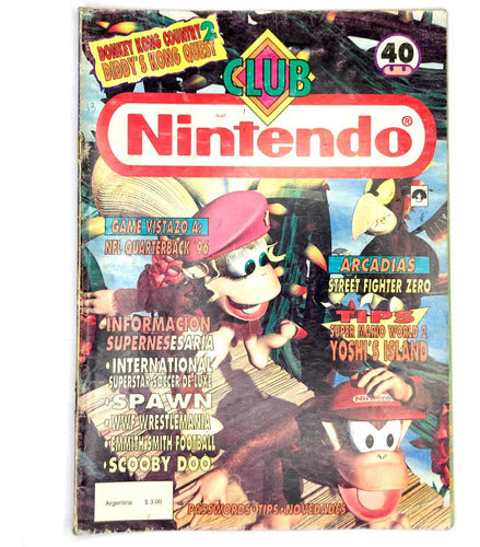 Revista Club Nintendo Número #40 1995 0