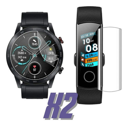 Devia Film Silicona Hidrogel Smartwatch Para Haylou Rt Ls05s X2 0