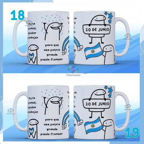 ElpaisaCreaciones Promesa A La Bandera Tazas Plásticas Con Nombre Souvenirs 1