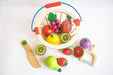 Juego Canasto De Madera Con Frutas Para Cortar Cadaques Kids 5