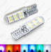 LED T10 12W Silicone Canbus Position Lamp Various Colors 1