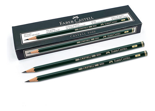 Faber-Castell 9000 H Pack of 12 Pencils 0