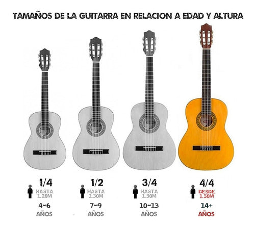 Red Classical Creole Studio Guitar by RAMALLO 2