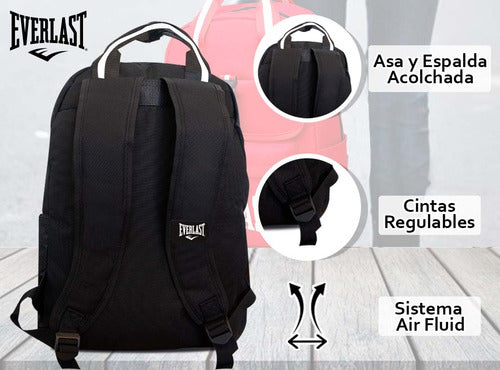 Everlast Women's Urban Anti-Theft Backpack Purse Urban Back Lady 23