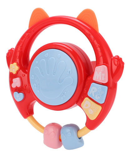 Baby Musical Rattle Toy Infant Puzzle Brinquedo Para Educaçã 0