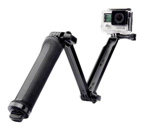 Bastão 3 Way Gopro Articulado Dobrável Go Pro Hero 2 3 3+ 4 6