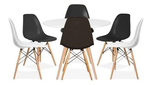 Lumax Eames Round Table 120cm Wooden Legs Premium Quality 3