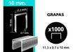 ET Clamps Staples for Stapler 10mm x 11.3 x 0.7 x 1000 pcs 1