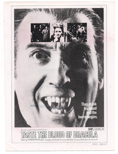 Foto Pelicula Pruebe La Sangre De Dracula Christopher Lee B3 0