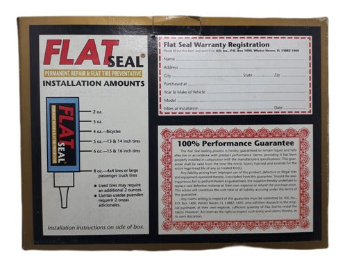 Flat Seal Preventive Anti-Puncture 100% Original Made In USA 0