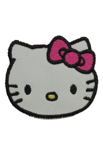 Parche Aplique Bordado Termoadhesivo Hello Kitty 5,5 Cms 0