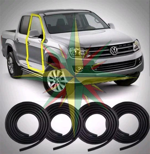 Kit Burlete De Puerta Vw Amarok 4 Unidades ( Juego Completo ) 0