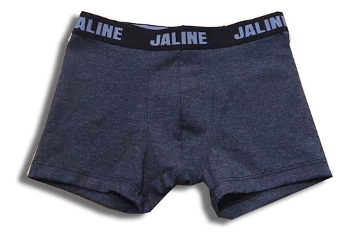 Pack of 3 Jaliné Kids Cotton and Lycra Boxers for Boys 1