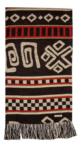 Huitrú Afro Chenille Table Runner 2m x 0.38 1